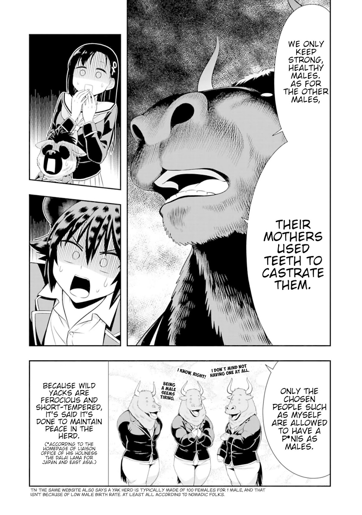Murenase! Shiiton Gakuen Chapter 97 page 8 - Chapter 97: We're All Growing (2)