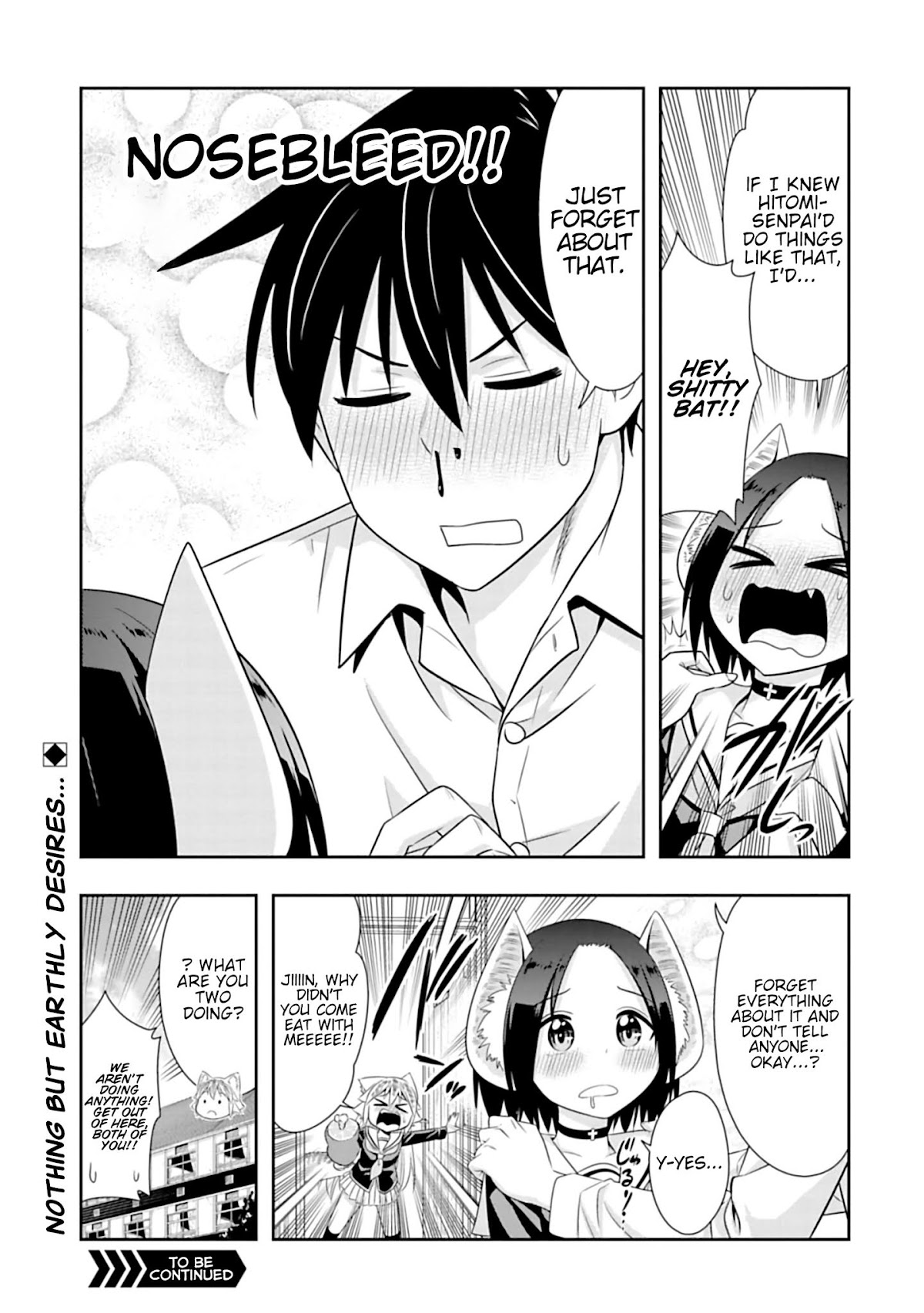 Murenase! Shiiton Gakuen Chapter 98.5 page 3 - Chapter 98.5: The Vampire Bat Saw it All