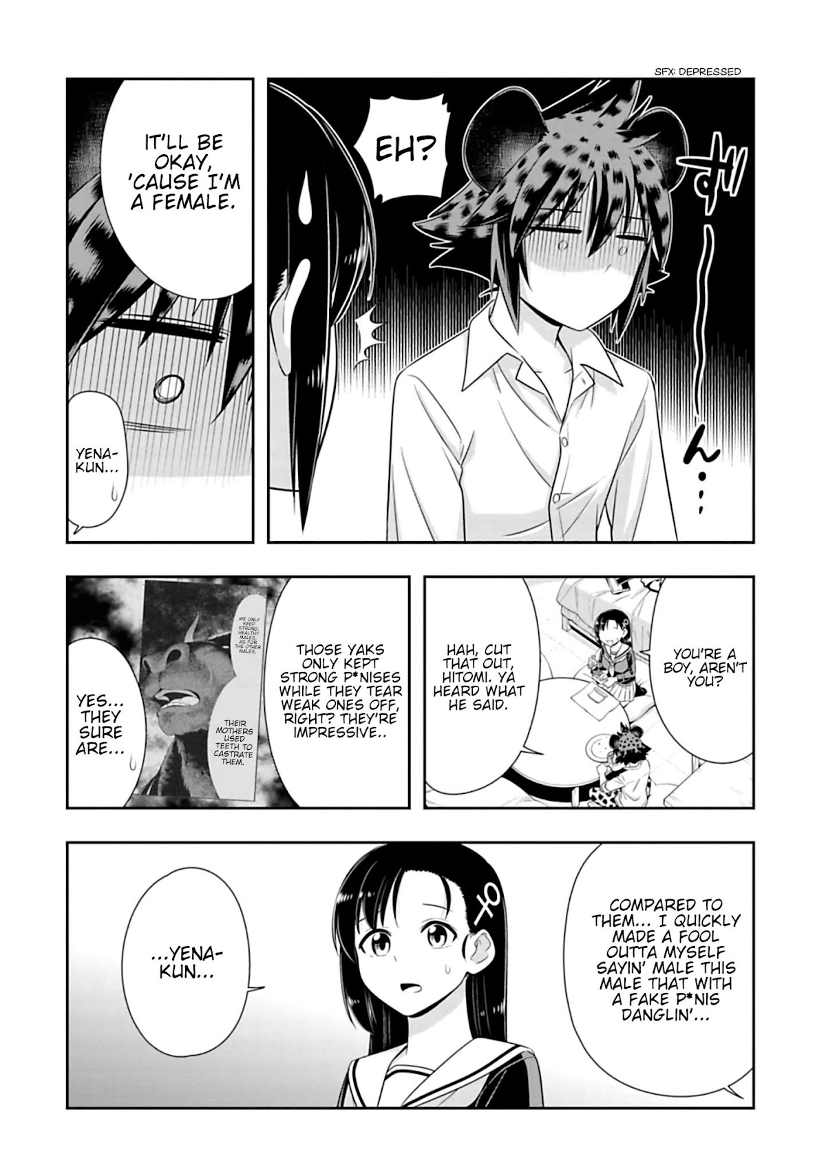 Murenase! Shiiton Gakuen Chapter 98 page 4 - Chapter 98: We're all Growing (3)
