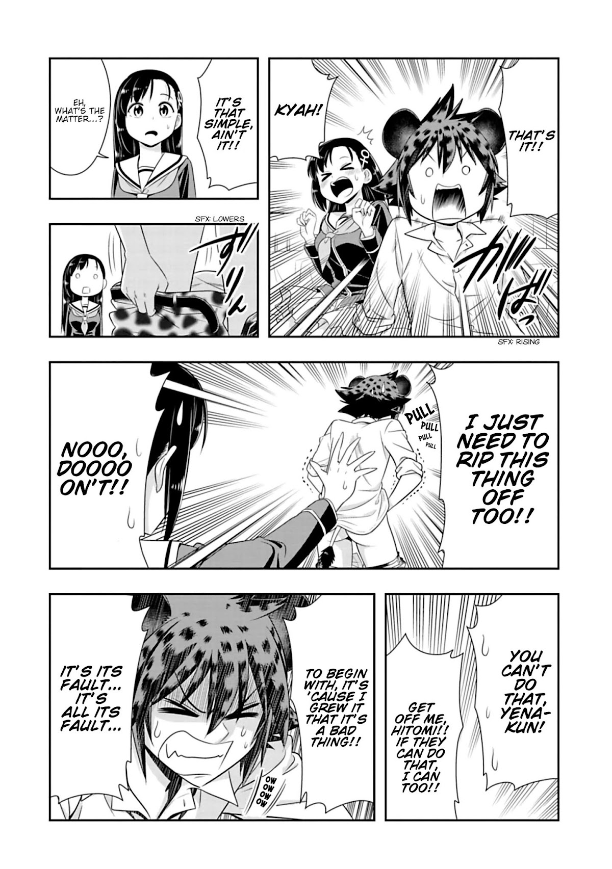 Murenase! Shiiton Gakuen Chapter 98 page 6 - Chapter 98: We're all Growing (3)