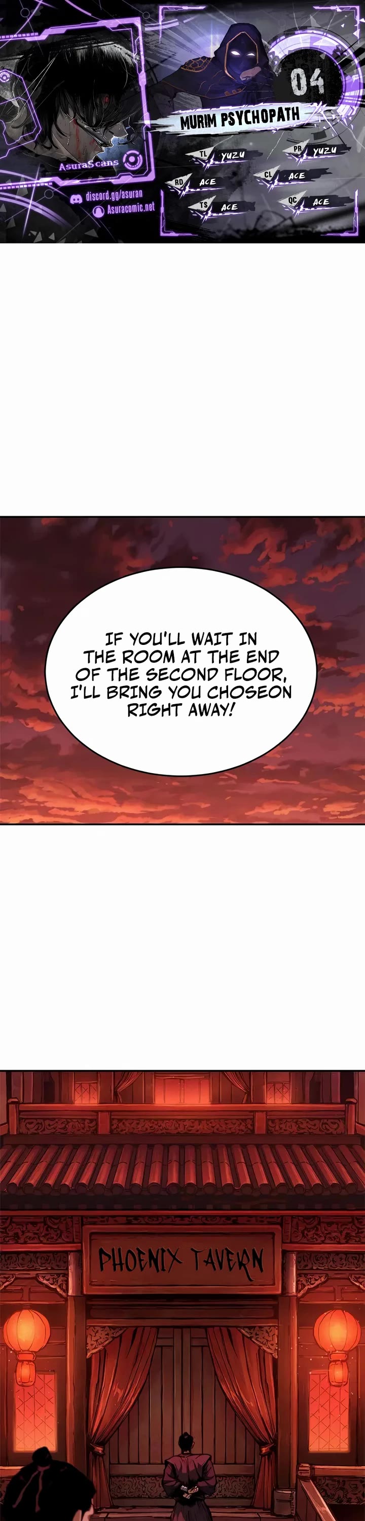 Murim Psychopath Chapter 4 page 1 - Chapter 4