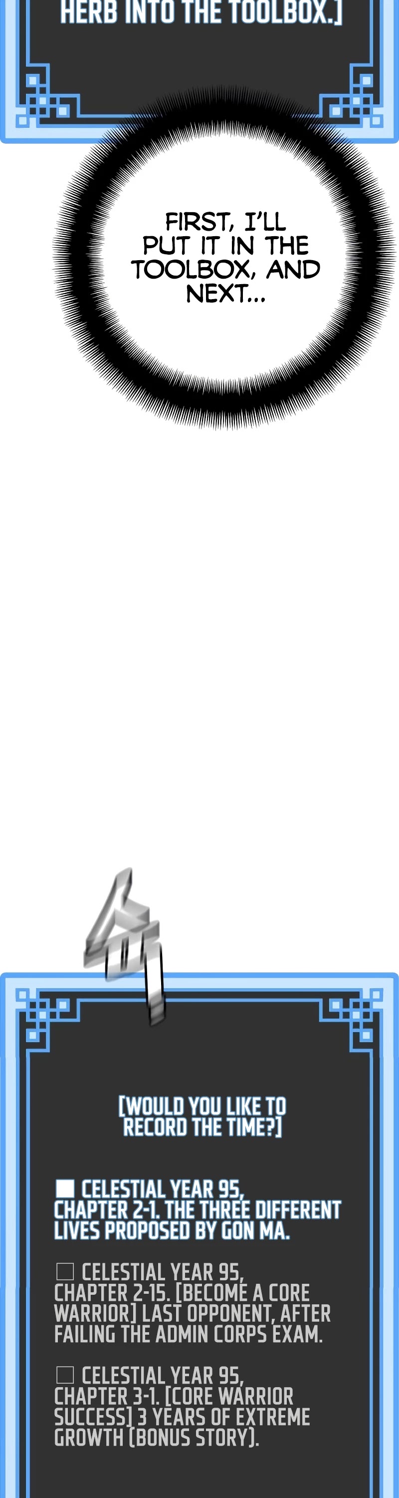 Murim RPG Simulation Chapter 43 page 58 - Chapter 43