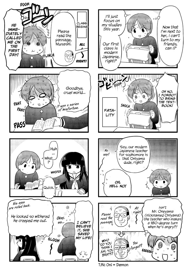 Musashi-kun to Murayama-san wa Tsukiatte Mita. Chapter 1 page 5 - Chapter 1