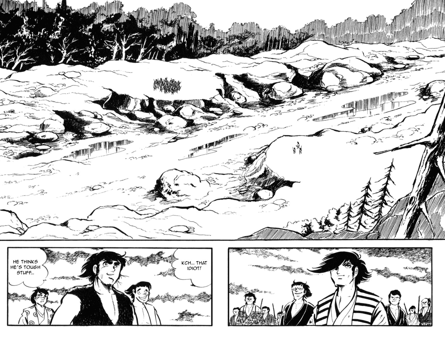 Musashi (MOTOMIYA Hiroshi) Chapter 1.2 page 16 - Vol.1 Chapter 2: Showdown at the Yoshii River!