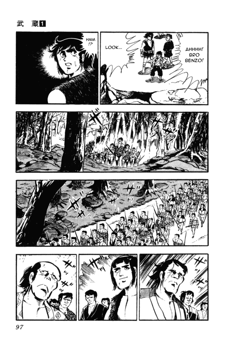 Musashi (MOTOMIYA Hiroshi) Chapter 1.2 page 18 - Vol.1 Chapter 2: Showdown at the Yoshii River!