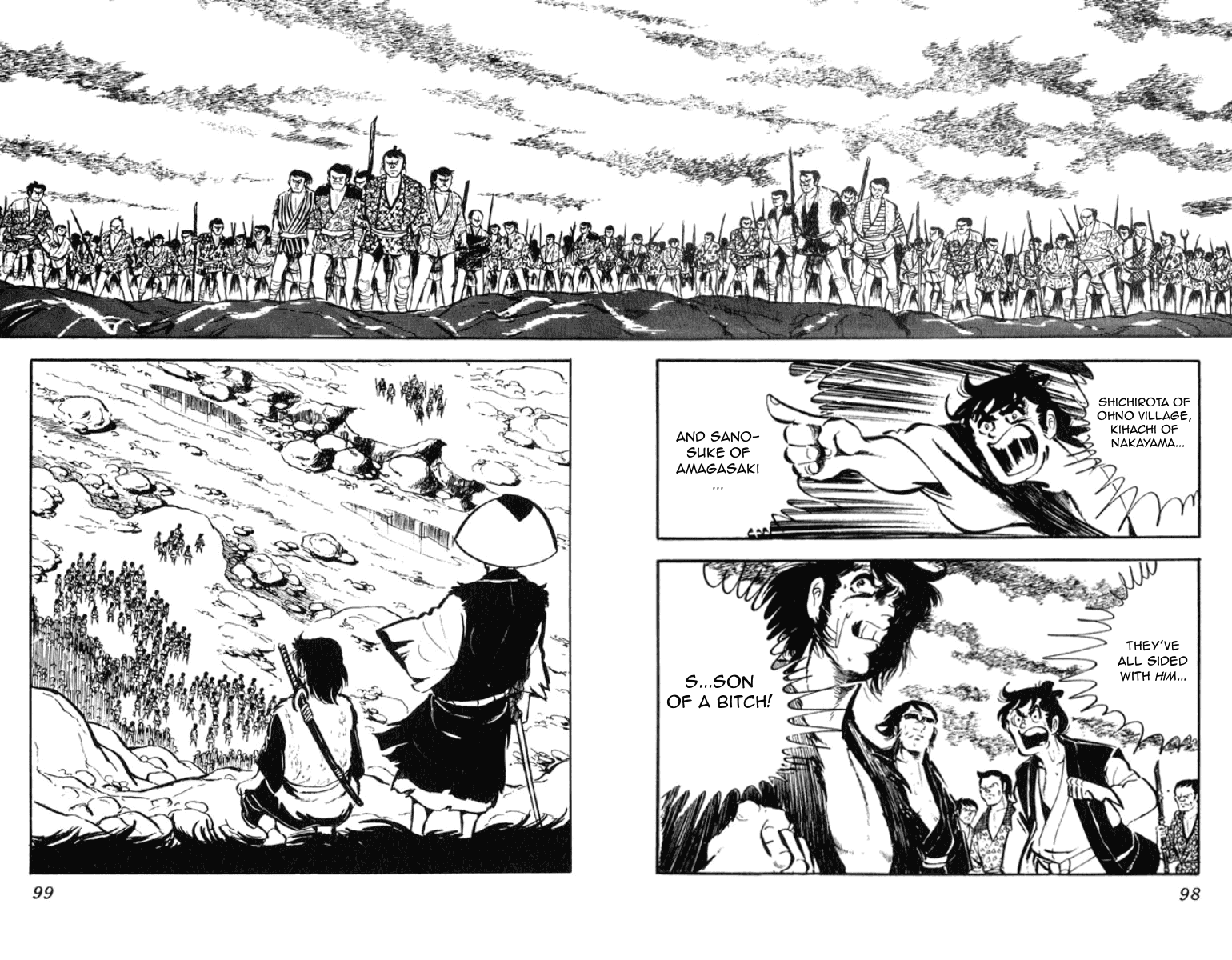 Musashi (MOTOMIYA Hiroshi) Chapter 1.2 page 19 - Vol.1 Chapter 2: Showdown at the Yoshii River!