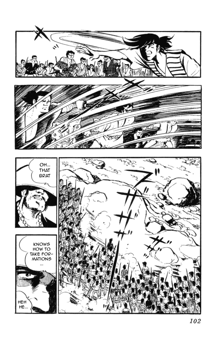 Musashi (MOTOMIYA Hiroshi) Chapter 1.2 page 22 - Vol.1 Chapter 2: Showdown at the Yoshii River!