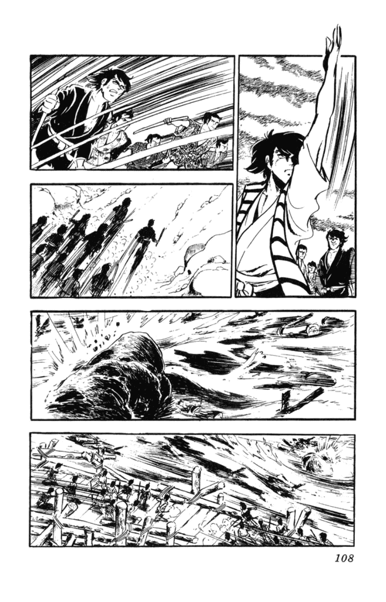 Musashi (MOTOMIYA Hiroshi) Chapter 1.2 page 28 - Vol.1 Chapter 2: Showdown at the Yoshii River!