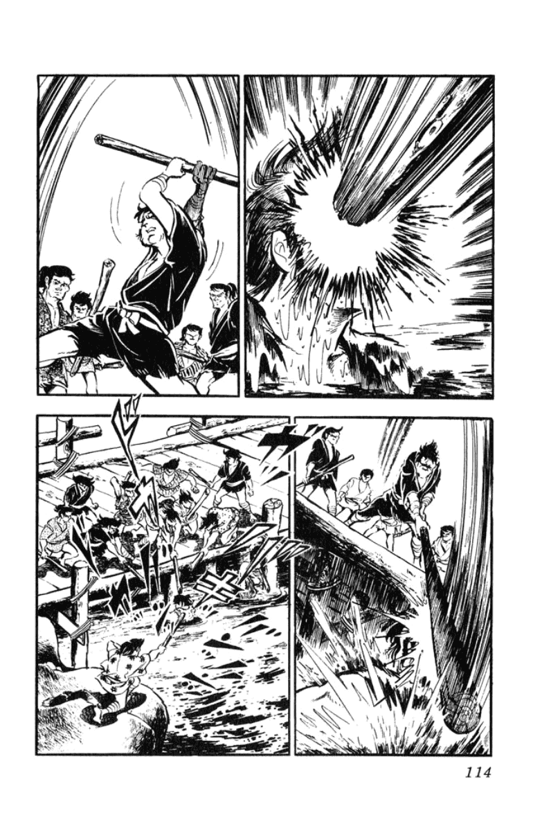 Musashi (MOTOMIYA Hiroshi) Chapter 1.2 page 34 - Vol.1 Chapter 2: Showdown at the Yoshii River!