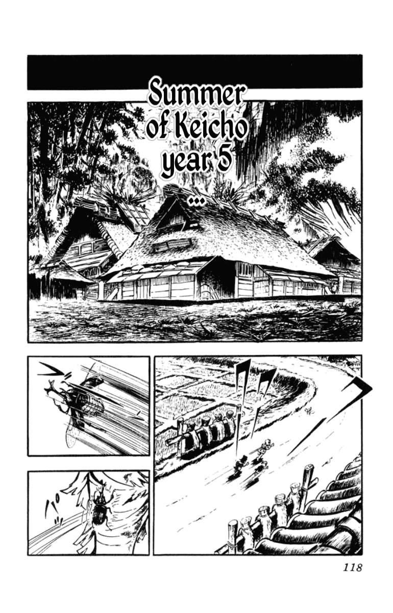 Musashi (MOTOMIYA Hiroshi) Chapter 1.2 page 38 - Vol.1 Chapter 2: Showdown at the Yoshii River!