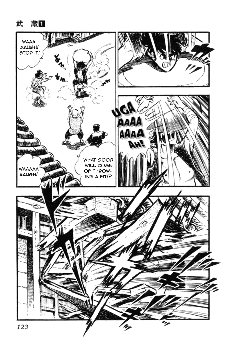 Musashi (MOTOMIYA Hiroshi) Chapter 1.2 page 43 - Vol.1 Chapter 2: Showdown at the Yoshii River!