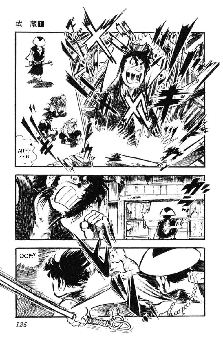 Musashi (MOTOMIYA Hiroshi) Chapter 1.2 page 45 - Vol.1 Chapter 2: Showdown at the Yoshii River!