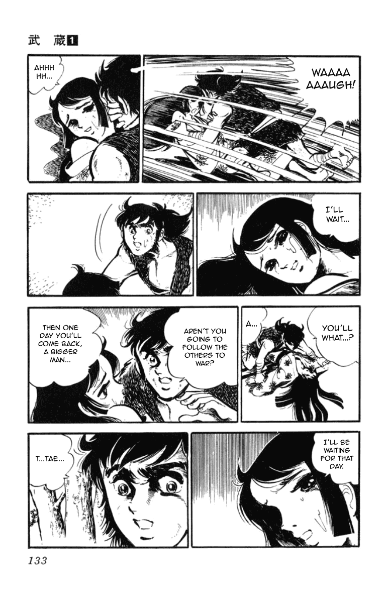 Musashi (MOTOMIYA Hiroshi) Chapter 1.2 page 53 - Vol.1 Chapter 2: Showdown at the Yoshii River!