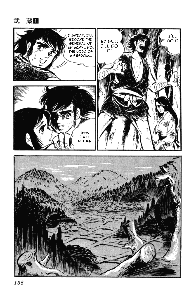 Musashi (MOTOMIYA Hiroshi) Chapter 1.2 page 55 - Vol.1 Chapter 2: Showdown at the Yoshii River!