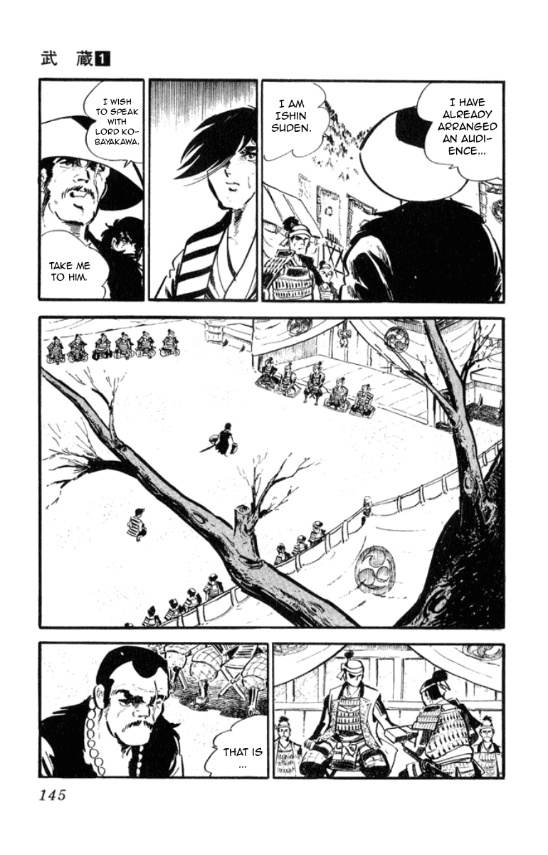 Musashi (MOTOMIYA Hiroshi) Chapter 1.2 page 64 - Vol.1 Chapter 2: Showdown at the Yoshii River!