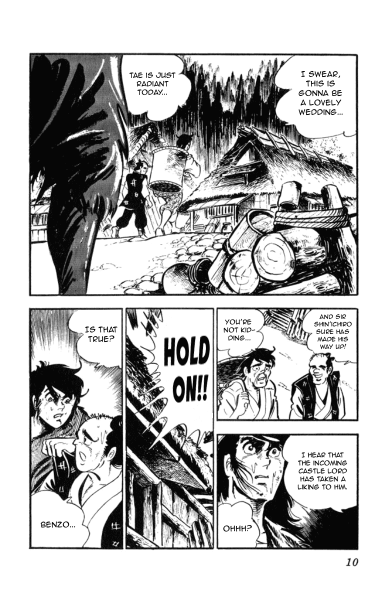 Musashi (MOTOMIYA Hiroshi) Chapter 2.3-5 page 10 - Vol.2 Chapter 3.5: Benzo's Riot