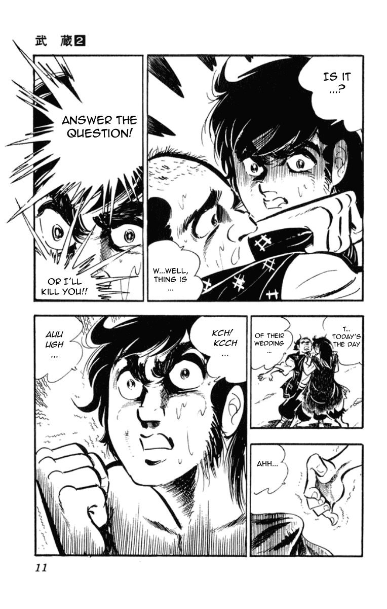 Musashi (MOTOMIYA Hiroshi) Chapter 2.3-5 page 11 - Vol.2 Chapter 3.5: Benzo's Riot