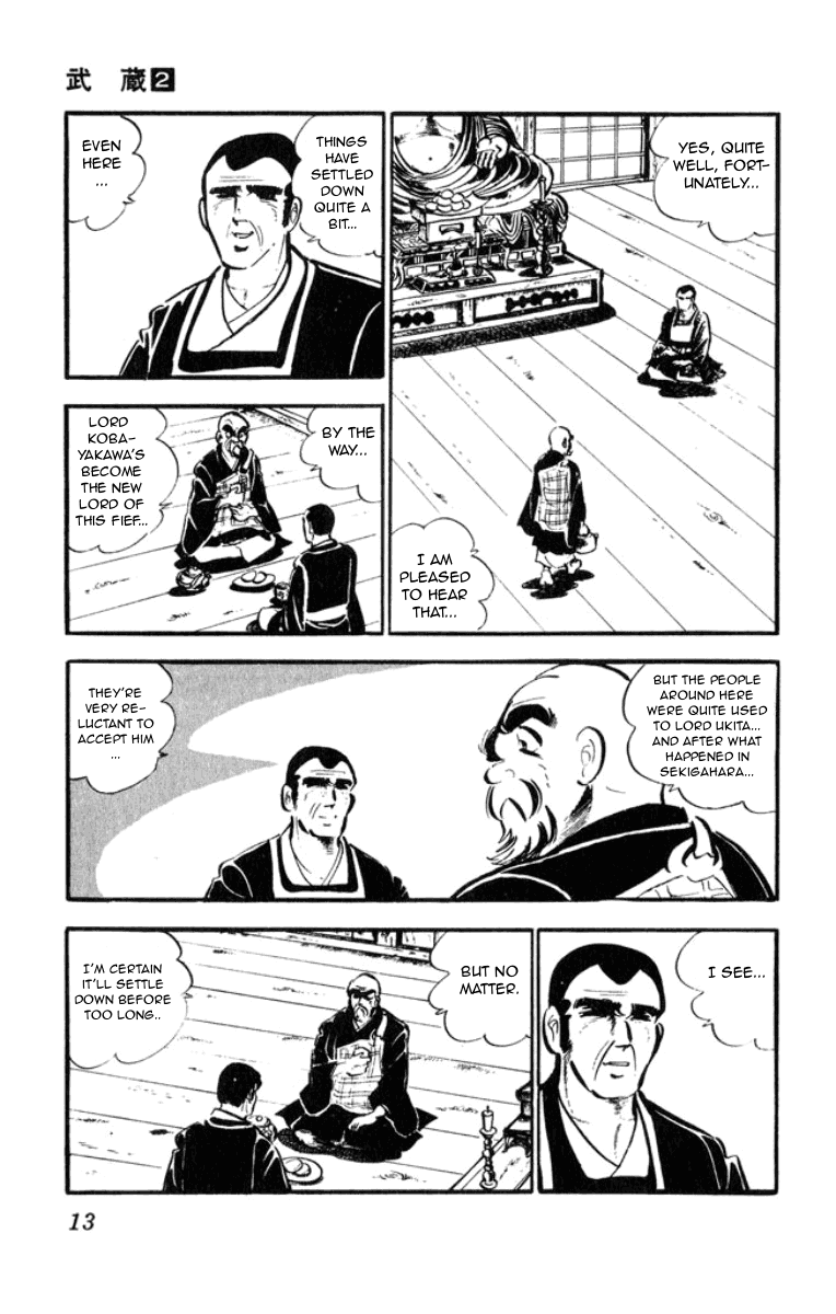 Musashi (MOTOMIYA Hiroshi) Chapter 2.3-5 page 13 - Vol.2 Chapter 3.5: Benzo's Riot