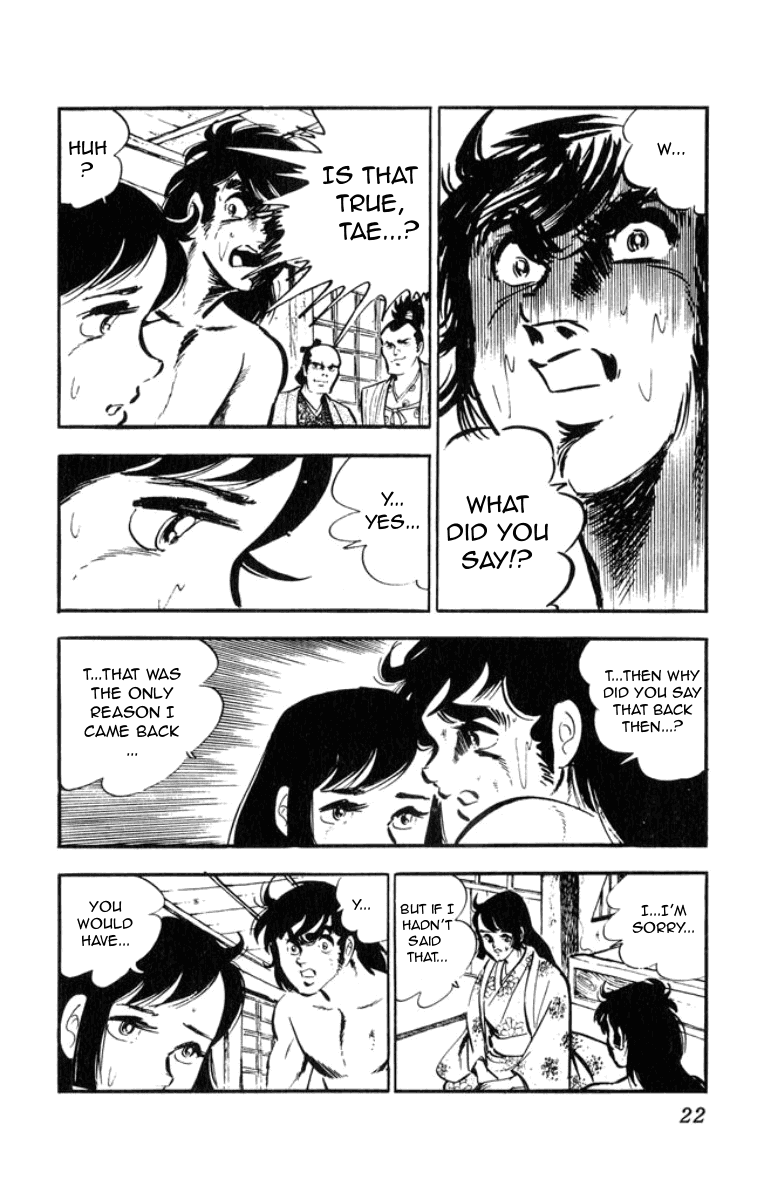 Musashi (MOTOMIYA Hiroshi) Chapter 2.3-5 page 22 - Vol.2 Chapter 3.5: Benzo's Riot