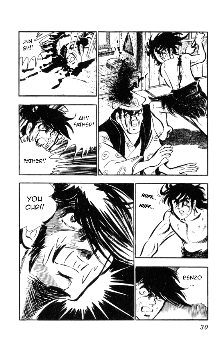 Musashi (MOTOMIYA Hiroshi) Chapter 2.3-5 page 29 - Vol.2 Chapter 3.5: Benzo's Riot