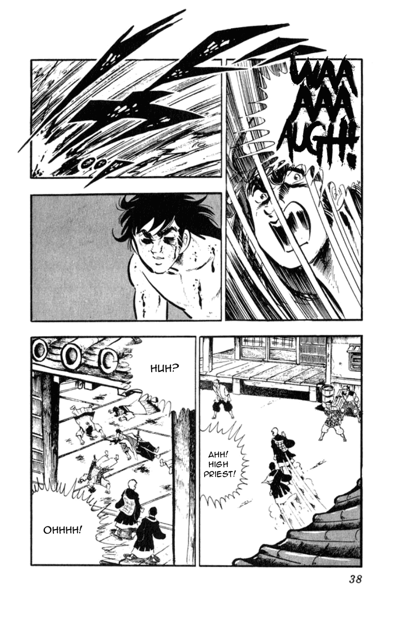 Musashi (MOTOMIYA Hiroshi) Chapter 2.3-5 page 37 - Vol.2 Chapter 3.5: Benzo's Riot