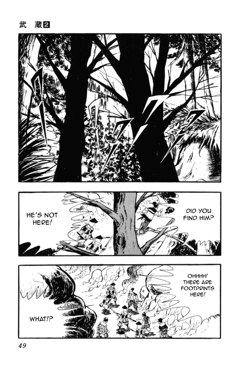 Musashi (MOTOMIYA Hiroshi) Chapter 2.3-5 page 48 - Vol.2 Chapter 3.5: Benzo's Riot