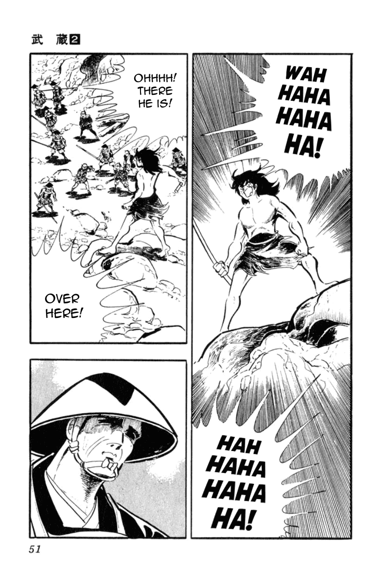 Musashi (MOTOMIYA Hiroshi) Chapter 2.3-5 page 50 - Vol.2 Chapter 3.5: Benzo's Riot