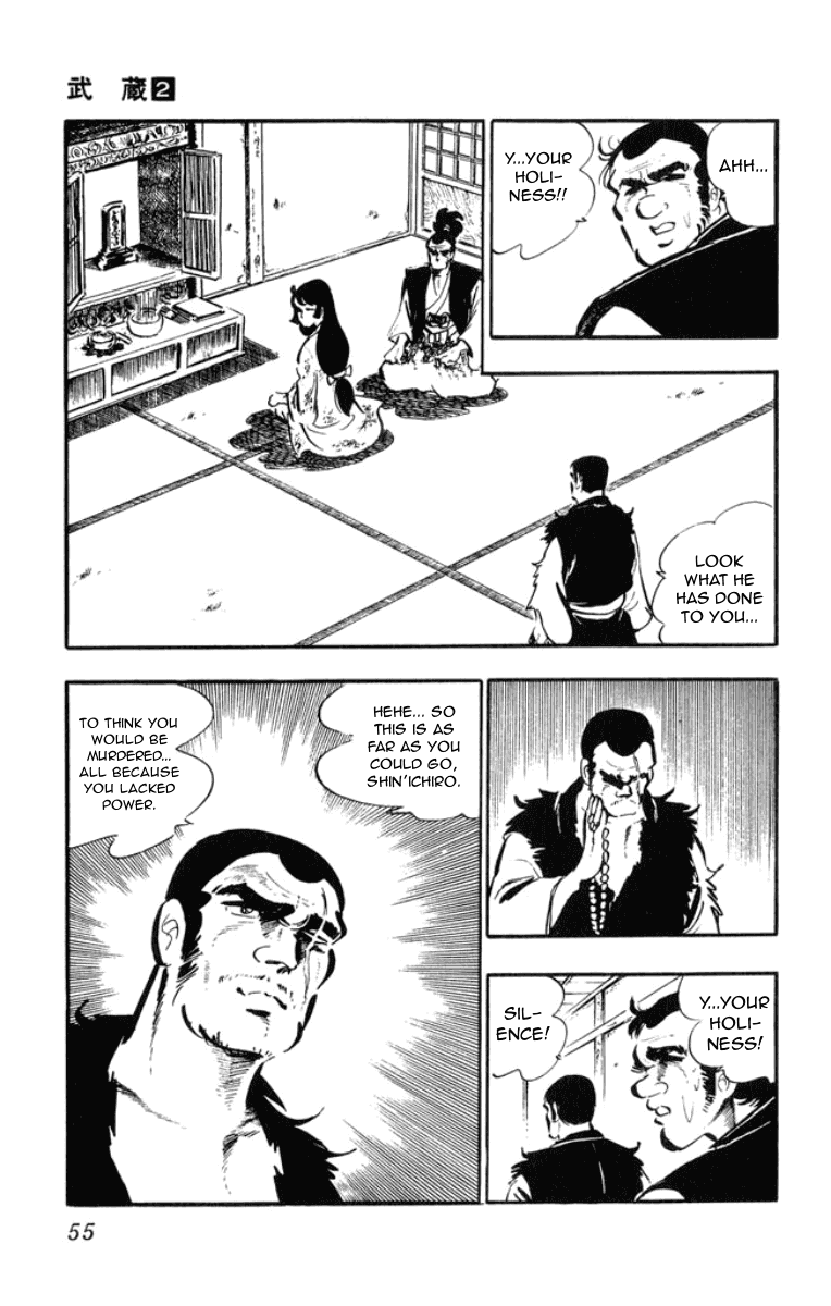 Musashi (MOTOMIYA Hiroshi) Chapter 2.3-5 page 54 - Vol.2 Chapter 3.5: Benzo's Riot