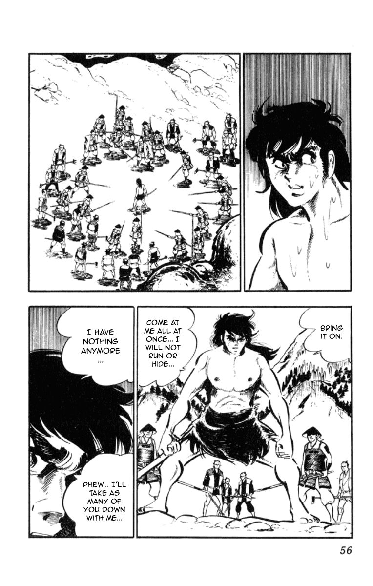 Musashi (MOTOMIYA Hiroshi) Chapter 2.3-5 page 55 - Vol.2 Chapter 3.5: Benzo's Riot
