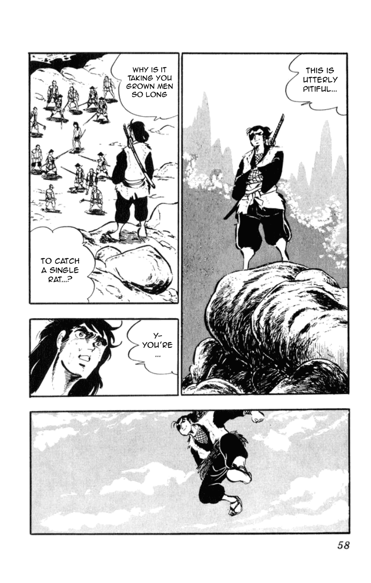 Musashi (MOTOMIYA Hiroshi) Chapter 2.3-5 page 57 - Vol.2 Chapter 3.5: Benzo's Riot