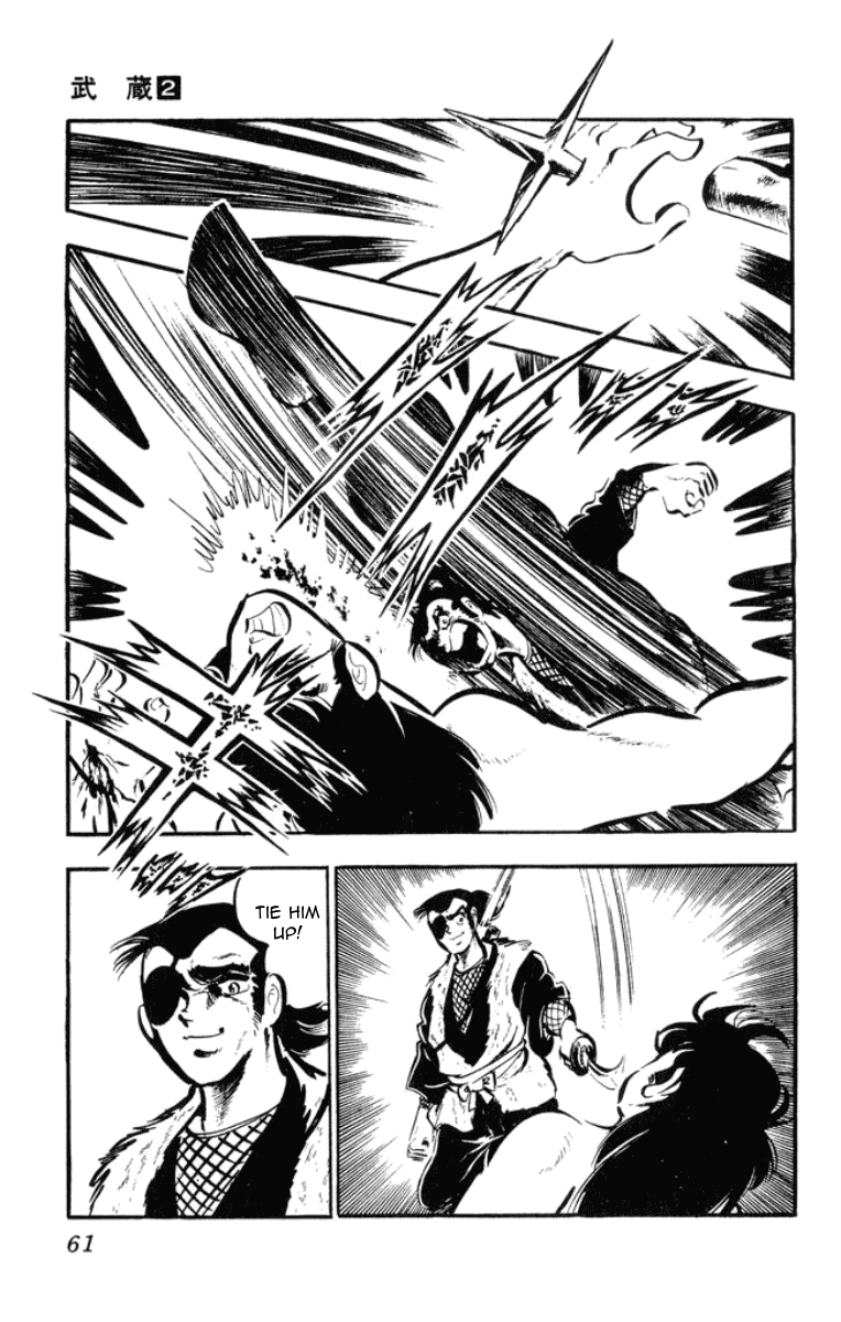 Musashi (MOTOMIYA Hiroshi) Chapter 2.3-5 page 60 - Vol.2 Chapter 3.5: Benzo's Riot