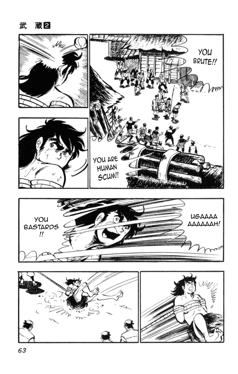 Musashi (MOTOMIYA Hiroshi) Chapter 2.3-5 page 62 - Vol.2 Chapter 3.5: Benzo's Riot