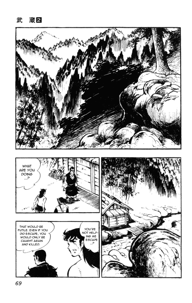 Musashi (MOTOMIYA Hiroshi) Chapter 2.3-5 page 68 - Vol.2 Chapter 3.5: Benzo's Riot