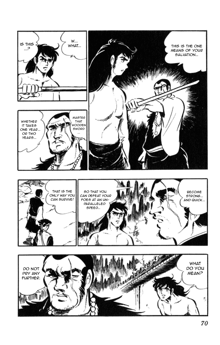 Musashi (MOTOMIYA Hiroshi) Chapter 2.3-5 page 69 - Vol.2 Chapter 3.5: Benzo's Riot