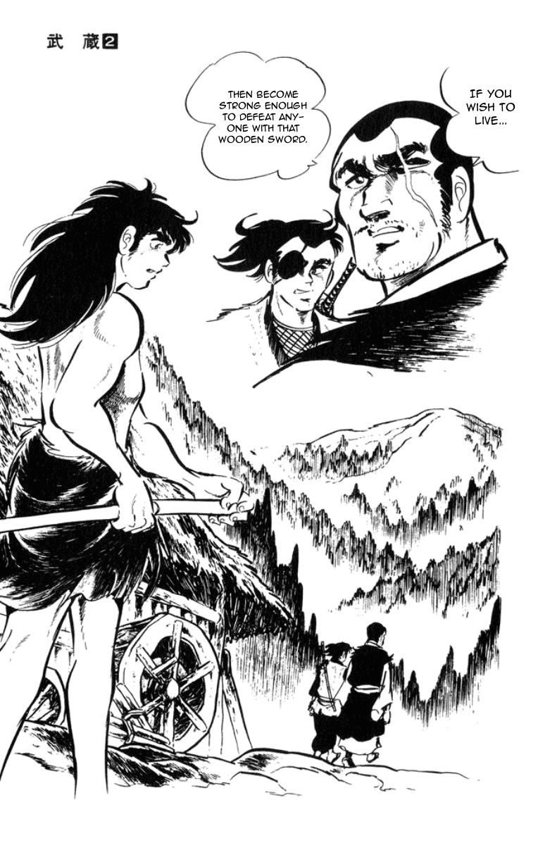 Musashi (MOTOMIYA Hiroshi) Chapter 2.3-5 page 70 - Vol.2 Chapter 3.5: Benzo's Riot