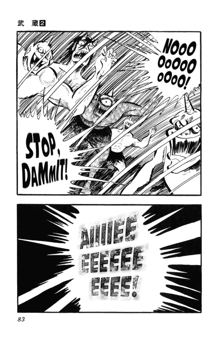 Musashi (MOTOMIYA Hiroshi) Chapter 2.3-5 page 81 - Vol.2 Chapter 3.5: Benzo's Riot