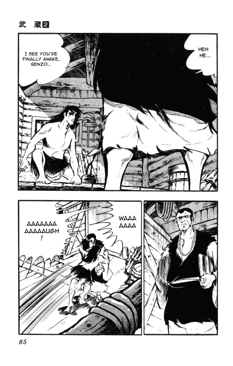 Musashi (MOTOMIYA Hiroshi) Chapter 2.3-5 page 83 - Vol.2 Chapter 3.5: Benzo's Riot
