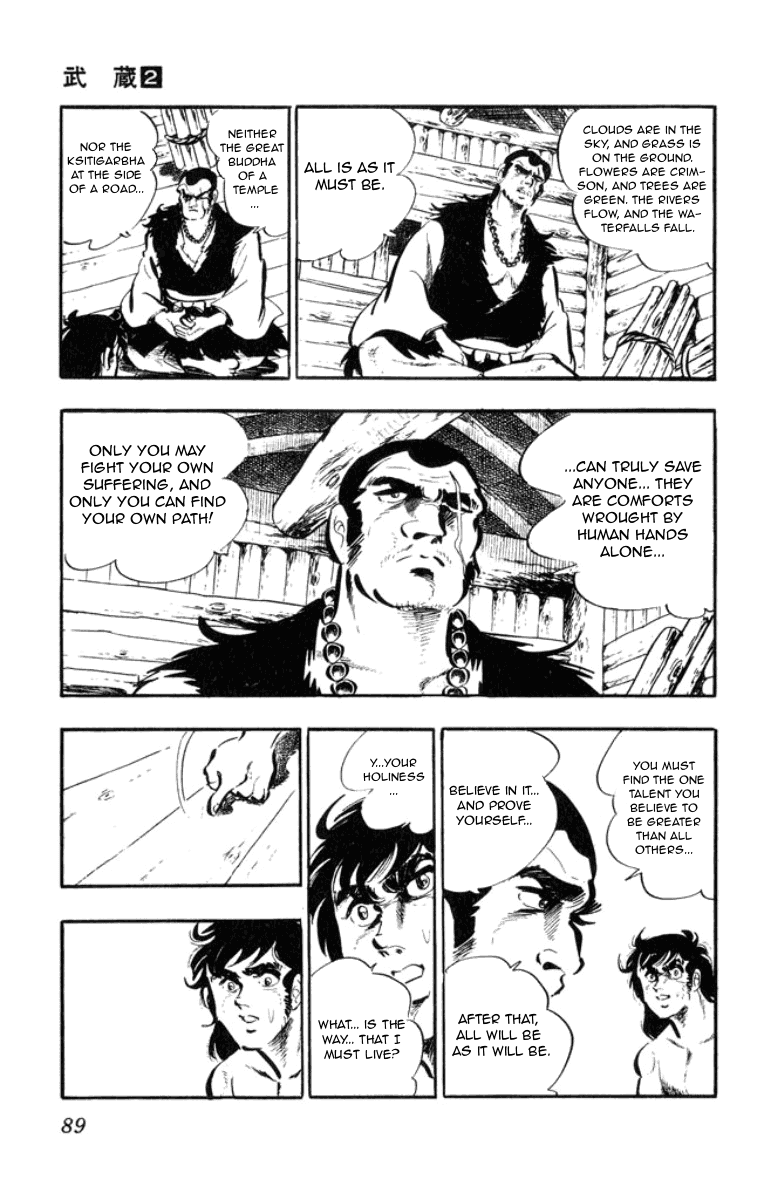 Musashi (MOTOMIYA Hiroshi) Chapter 2.3-5 page 87 - Vol.2 Chapter 3.5: Benzo's Riot