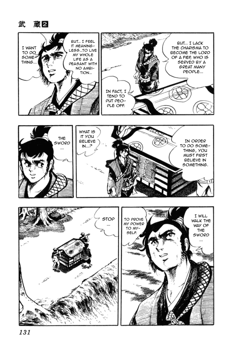 Musashi (MOTOMIYA Hiroshi) Chapter 2.4 page 36 - Vol.2 Chapter 4: Duel of Steel