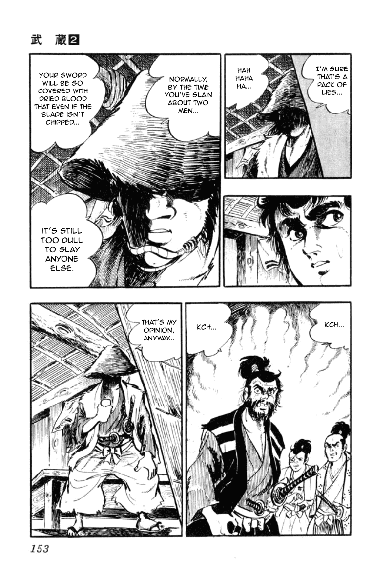 Musashi (MOTOMIYA Hiroshi) Chapter 2.4 page 57 - Vol.2 Chapter 4: Duel of Steel