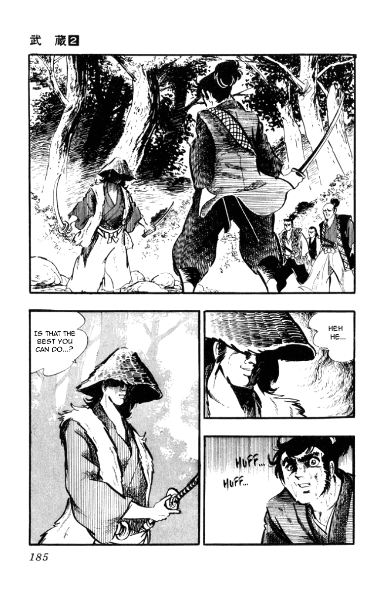 Musashi (MOTOMIYA Hiroshi) Chapter 2.5 page 28 - Vol.2 Chapter 5: The Cursed Two-Sword Style