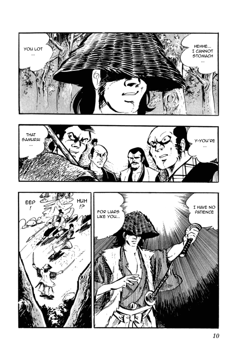 Musashi (MOTOMIYA Hiroshi) Chapter 3.5-5 page 10 - Vol.3 Chapter 5.5: The Cursed Two-Sword Style