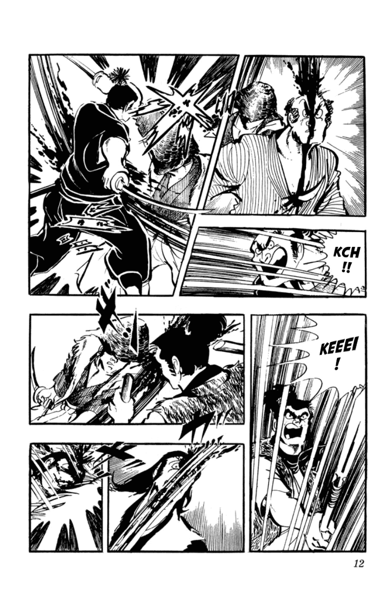 Musashi (MOTOMIYA Hiroshi) Chapter 3.5-5 page 12 - Vol.3 Chapter 5.5: The Cursed Two-Sword Style
