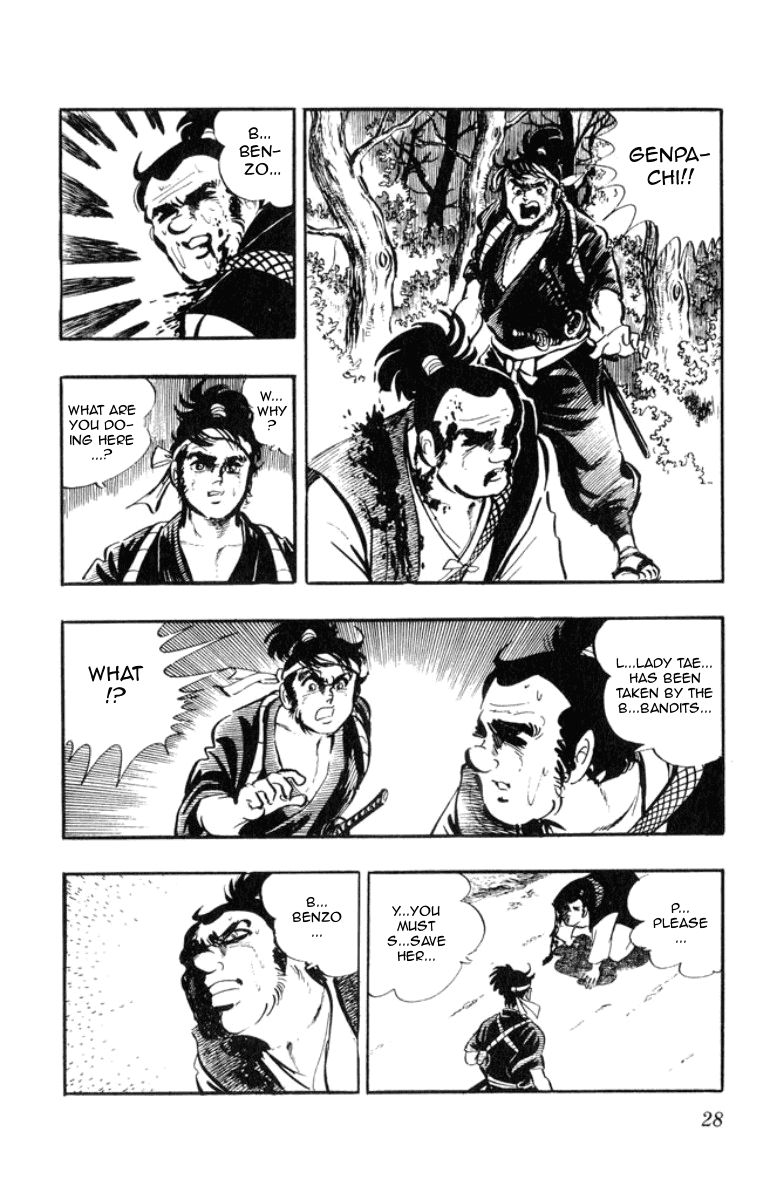 Musashi (MOTOMIYA Hiroshi) Chapter 3.6 page 13 - Vol.3 Chapter 6: Den of Bandits