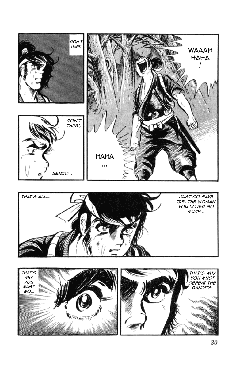 Musashi (MOTOMIYA Hiroshi) Chapter 3.6 page 15 - Vol.3 Chapter 6: Den of Bandits