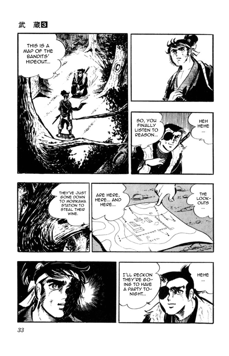 Musashi (MOTOMIYA Hiroshi) Chapter 3.6 page 18 - Vol.3 Chapter 6: Den of Bandits