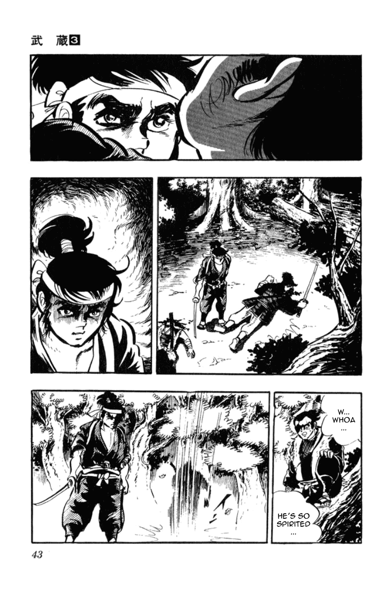 Musashi (MOTOMIYA Hiroshi) Chapter 3.6 page 28 - Vol.3 Chapter 6: Den of Bandits