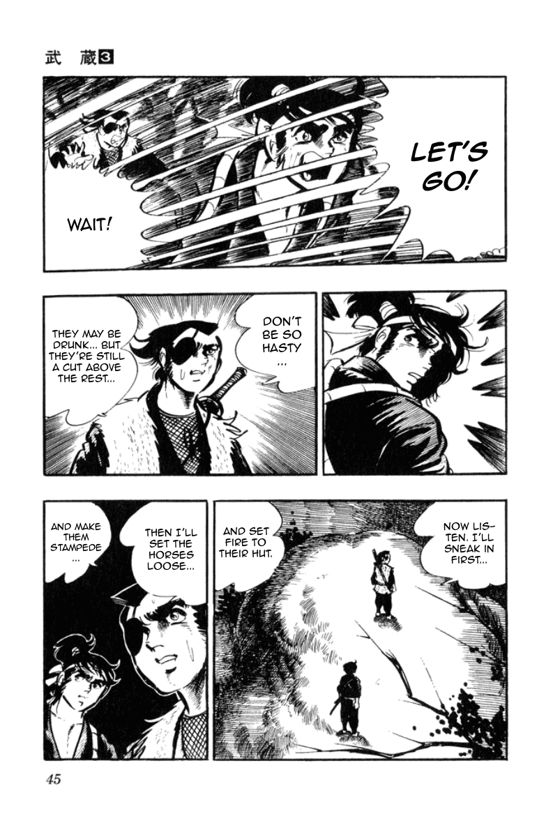 Musashi (MOTOMIYA Hiroshi) Chapter 3.6 page 30 - Vol.3 Chapter 6: Den of Bandits