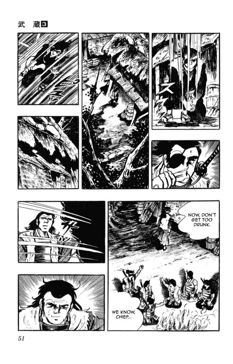 Musashi (MOTOMIYA Hiroshi) Chapter 3.6 page 36 - Vol.3 Chapter 6: Den of Bandits