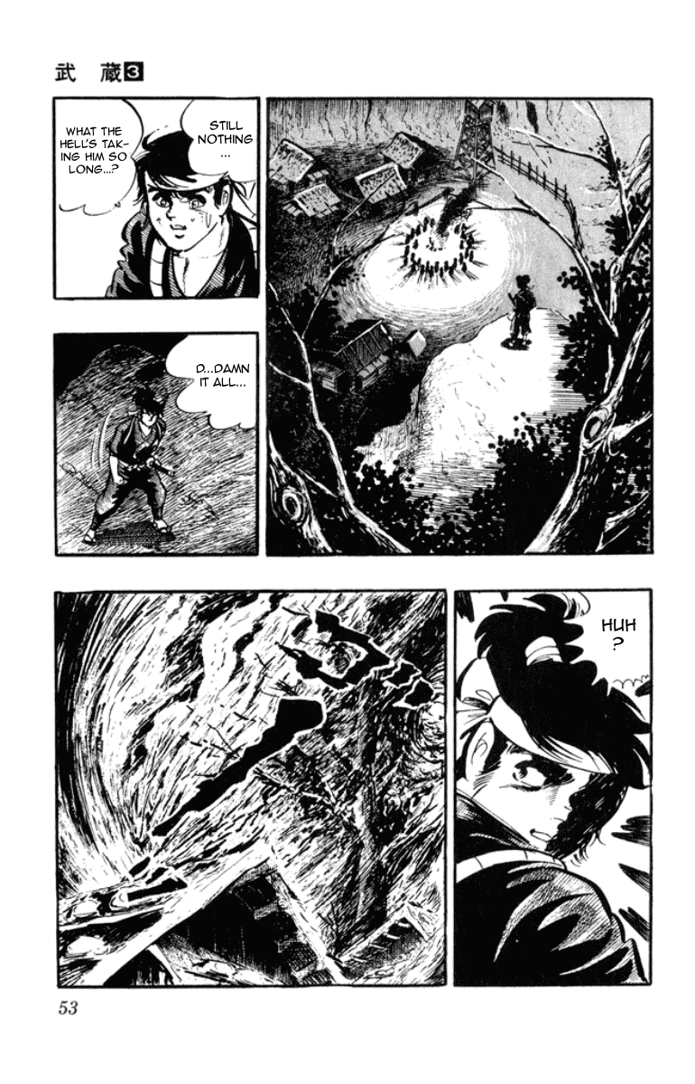 Musashi (MOTOMIYA Hiroshi) Chapter 3.6 page 38 - Vol.3 Chapter 6: Den of Bandits